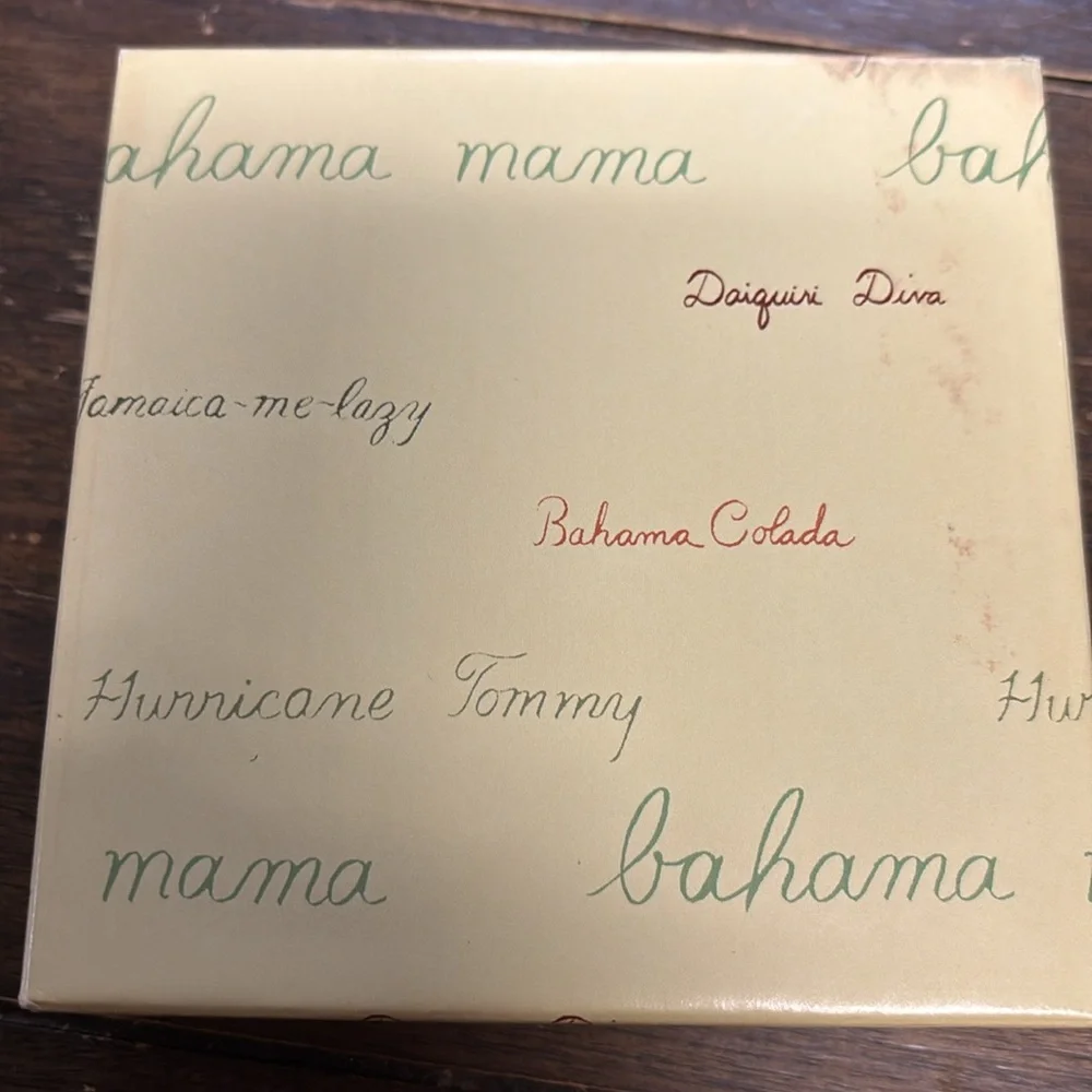 Tommy Bahama‎ Coasters with Martini Design